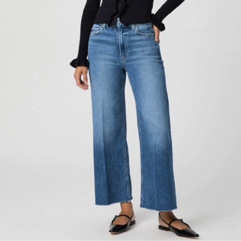 Cropped Wide-Leg Women’s Jeans